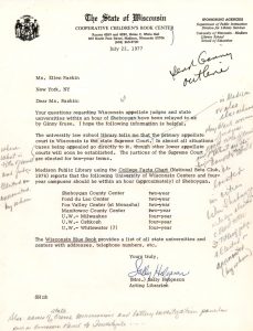 Research on Wisconsin Judges